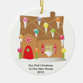 First Home Gingerbread House Ornament