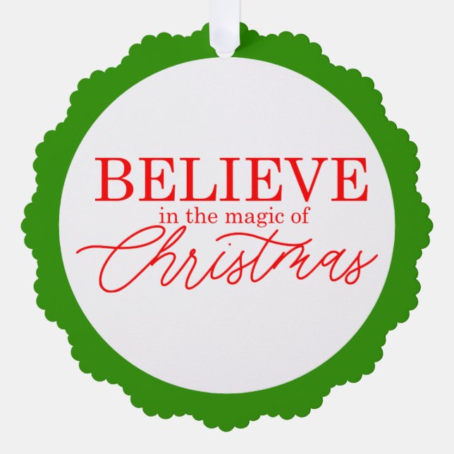 First Home New Beginnings Christmas Cheer Photo Ornament Card (Front)