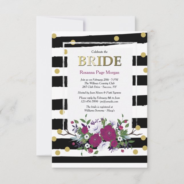 First Impression Invitation (Front)