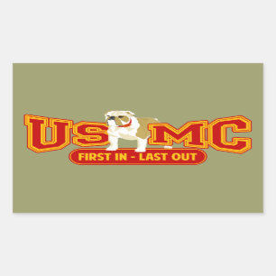 First In, Last Out Sticker