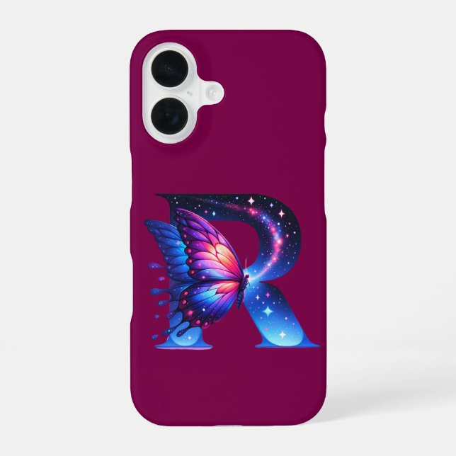 First initial iPhone 16 case (Back)