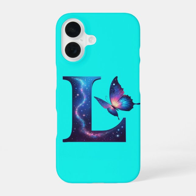 First initial iPhone 16 case (Back)