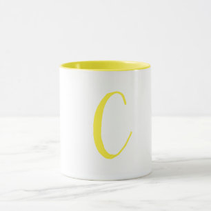 First Initial Mug