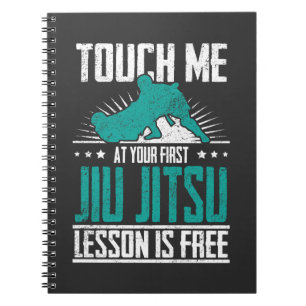 First Jiu Jitsu Lesson Is Free Brazilian BJJ Notebook