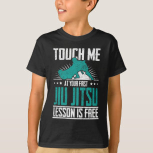 First Jiu Jitsu Lesson Is Free Brazilian BJJ T-Shirt
