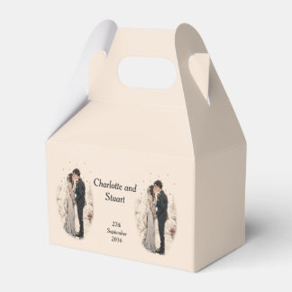 First Kiss Favor Box