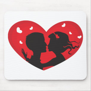 First Kiss Mouse Pad