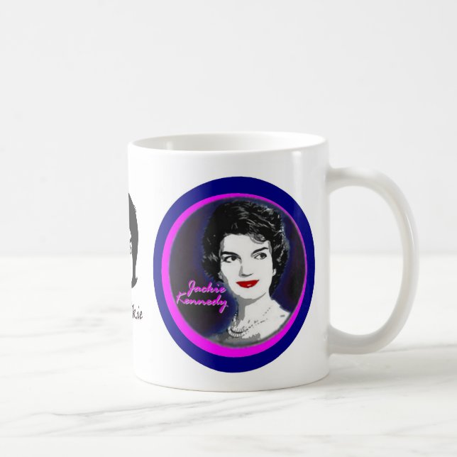 First Lady Jacqueline Kennedy Coffee Mug (Right)