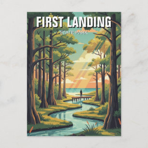 First Landing State Park Virginia Travel Postcard