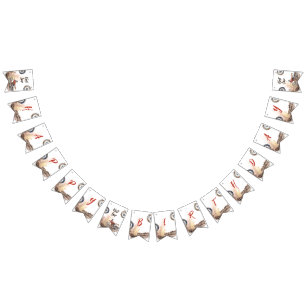First Lap Little Racer 1st Birthday Bunting Flags