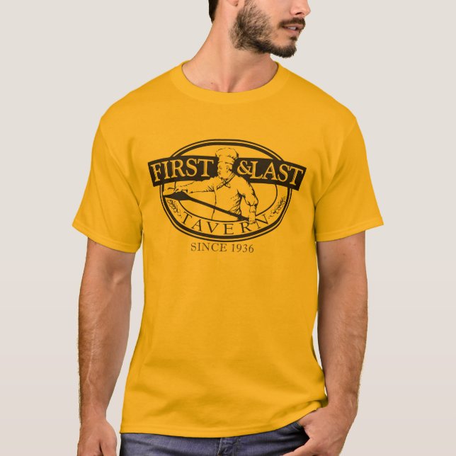 First & Last Tavern Plainville 2012 : T-shirt (Front)
