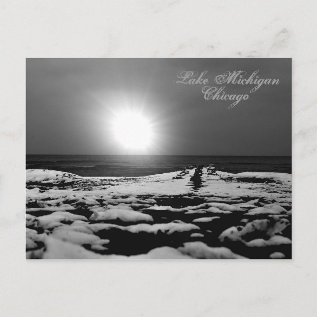 First Light Lake MIchigan Post Postcard (Front)