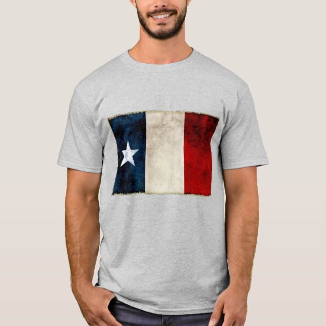 "FIRST LONE STAR FLAG" T-Shirt (Front)