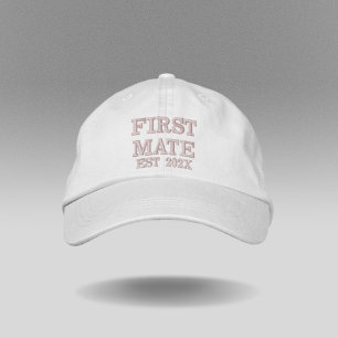 First Made Year Established Personalized Embroidered Hat