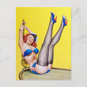 First Mate by Peter Driben 1953 Postcard