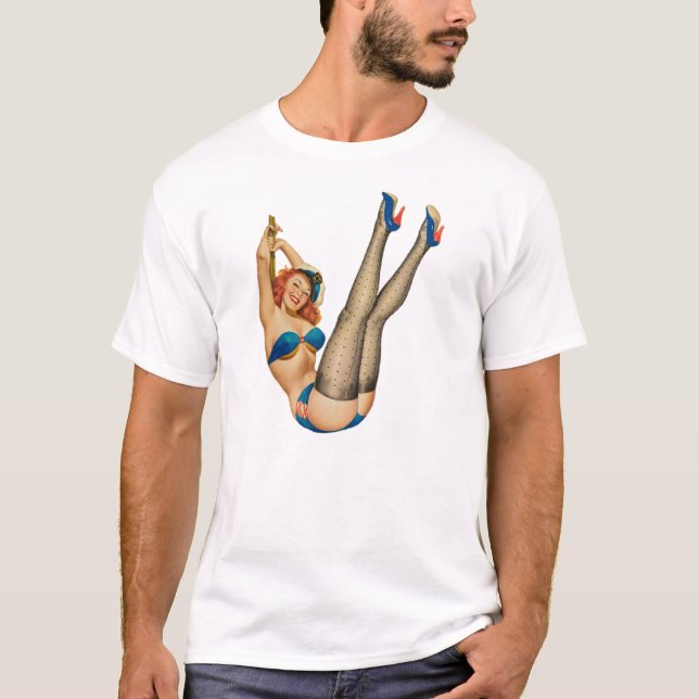 First Mate by Peter Driben 1953 T-Shirt (Front)