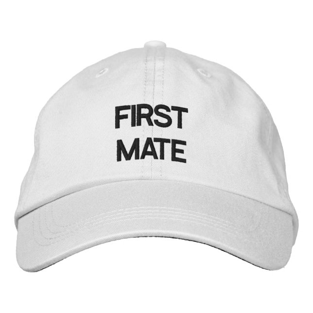FIRST MATE HAT (Front)