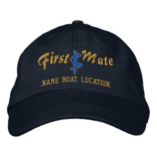 First Mate Mermaid Cap Personalize it!