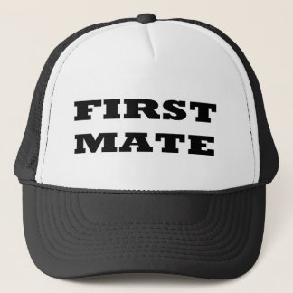 First Mate Trucker Hat