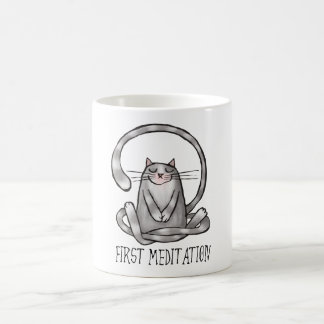 first meditation coffee mug