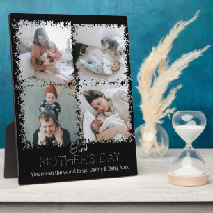 First mother Day Photo Collage Plaque