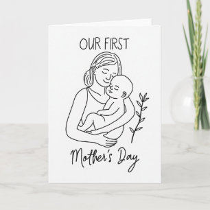 First Mothers Day Art Card