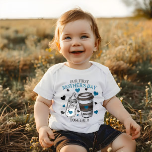 First Mother's Day Baby Boy Bodysuit