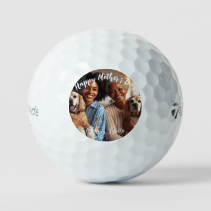 First Mothers day Dog Granny Custom Golf Balls