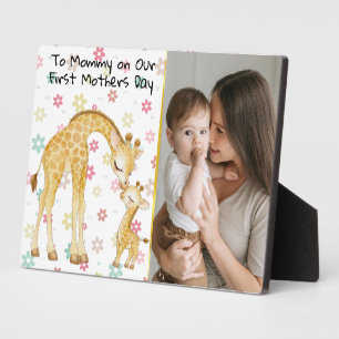  First Mothers Day Gift from Baby Plaque