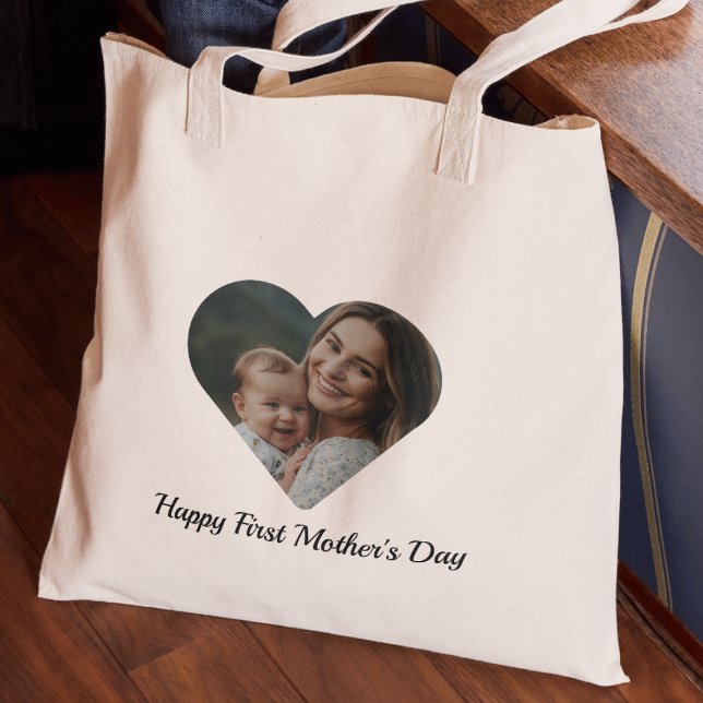 First mother's day new mom  tote bag (Creator Uploaded)