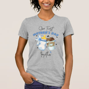First Mothers Day Shirt 2025 /Blue Matching outfit