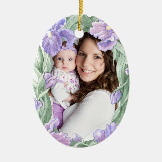 First Mother's Day - SRF Ceramic Ornament (Front)