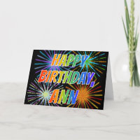 First Name "ANN" Fun "HAPPY BIRTHDAY"