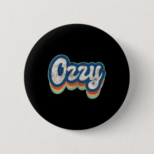 First Name Boy Vintage Style 70s 80s Personalized 2 Inch Round Button