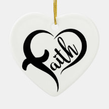 First Name | Faith Inspirational Black Typography