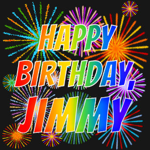 Happy Birthday Jimmy Gifts On Zazzle Ca