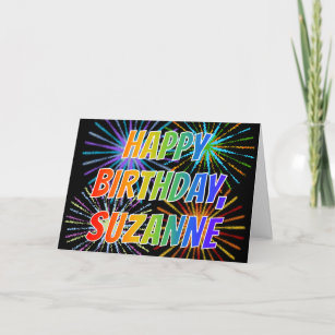 Happy Birthday Suzanne Gifts On Zazzle Ca