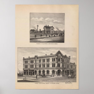 First National Bank, Kansas Poster