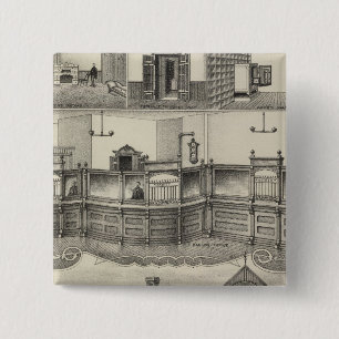 First National Bank of Phillipsburg, Kansas 2 Inch Square Button