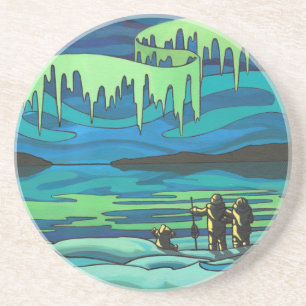 First Nations Art Coaster Native Inuit Art Coaster