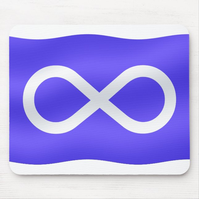 First Nations Metis Flag Art Mousepad (Front)