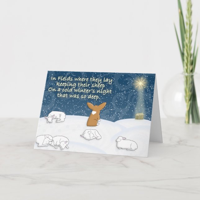 First Noel Corgi Christmas Card (Front)