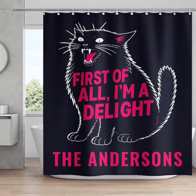 First Of All I'm A Delight Roaring Black Cat (Creator Uploaded)