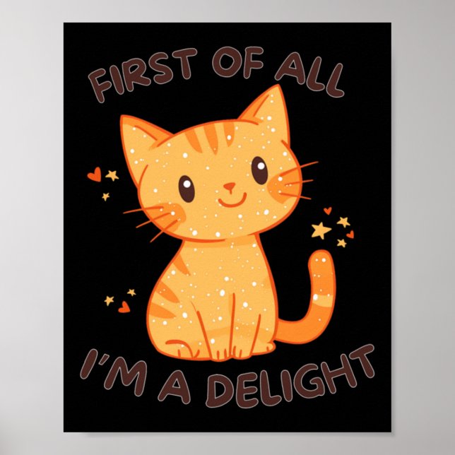 First Of All  Poster (Front)