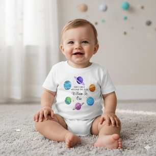 First Orbit Around Sun 1st Birthday Shirt