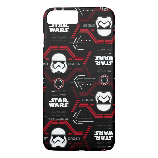 First Order Stormtrooper Pattern Case-Mate iPhone Case (Back)