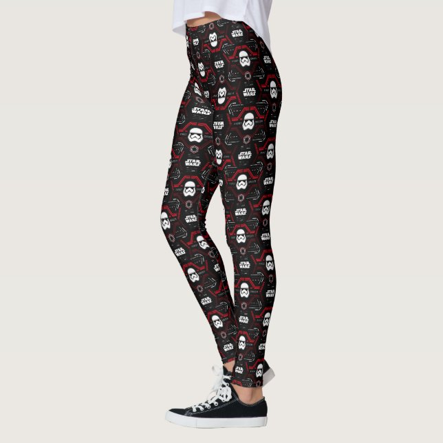 First Order Stormtrooper Pattern Leggings (Left)