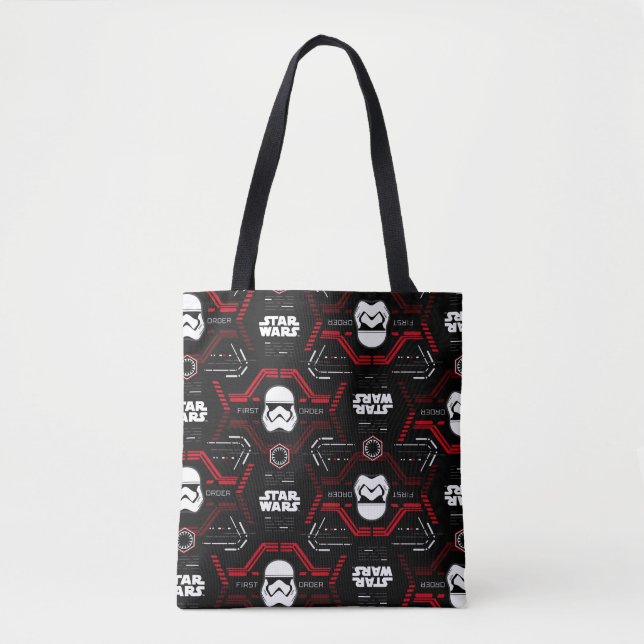 First Order Stormtrooper Pattern Tote Bag (Front)