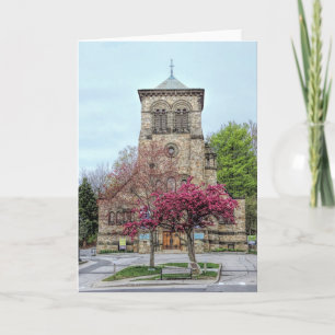 First Parish Plymouth Spring greeting card