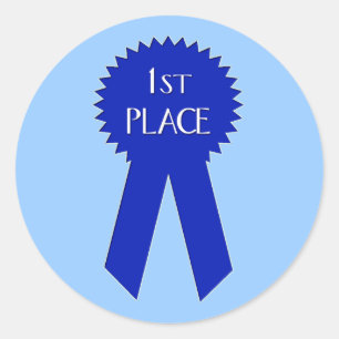 First Place Stickers - Customized